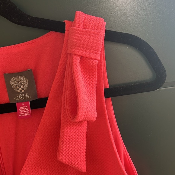 Vince Camuto coral dress size 8 - Picture 4 of 9